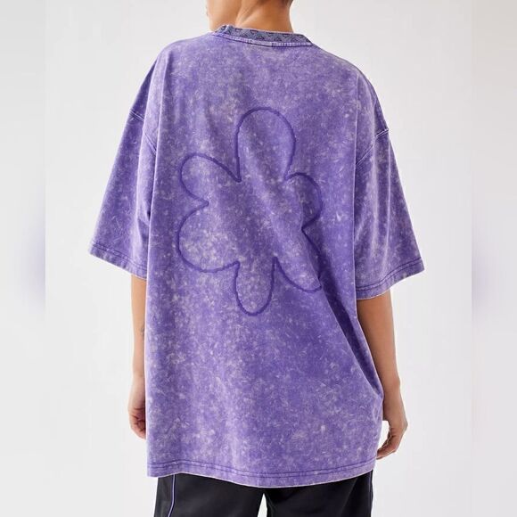 Urban Outfitters Puma X P.A.M AOP Printed Purple Tee Size Extra Small NWT - Picture 3 of 8